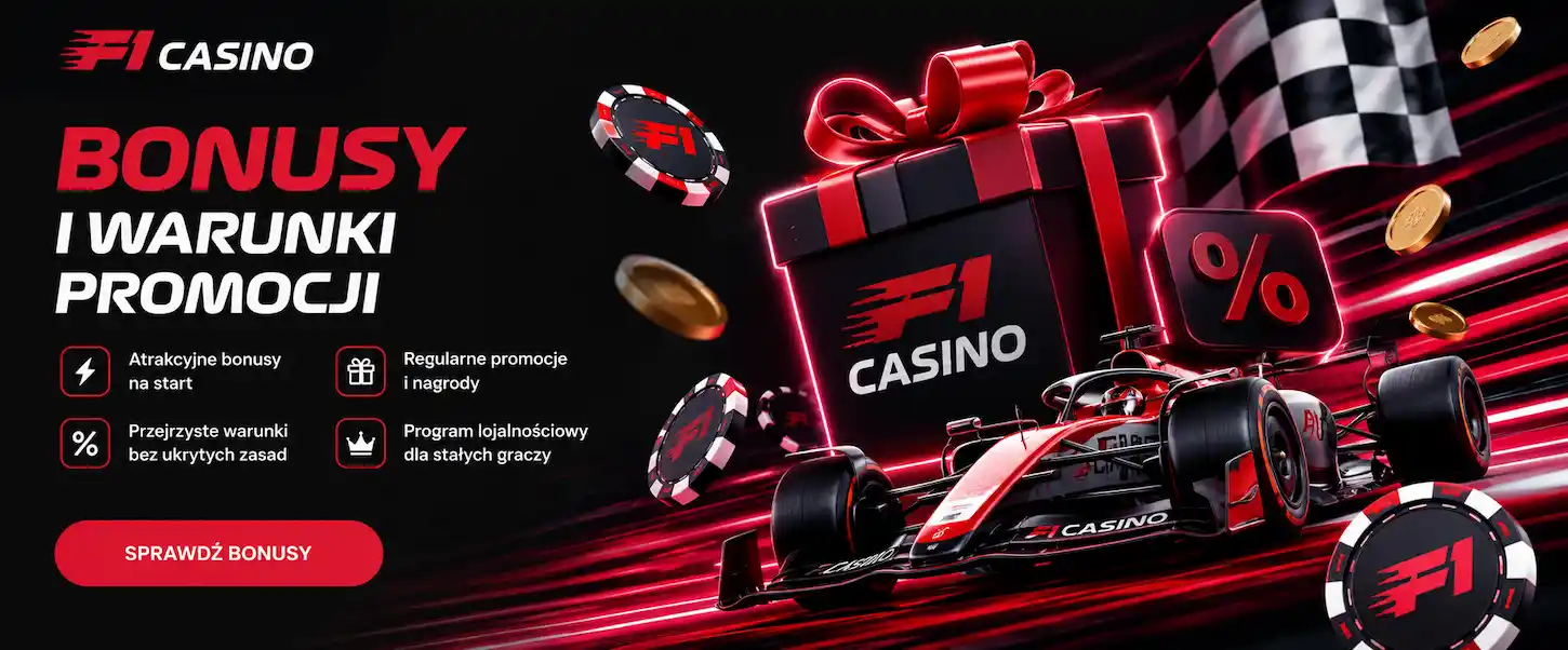 F1 Casino prezentuje bonusy i warunki promocji dla graczy szukających atrakcyjnych ofert.